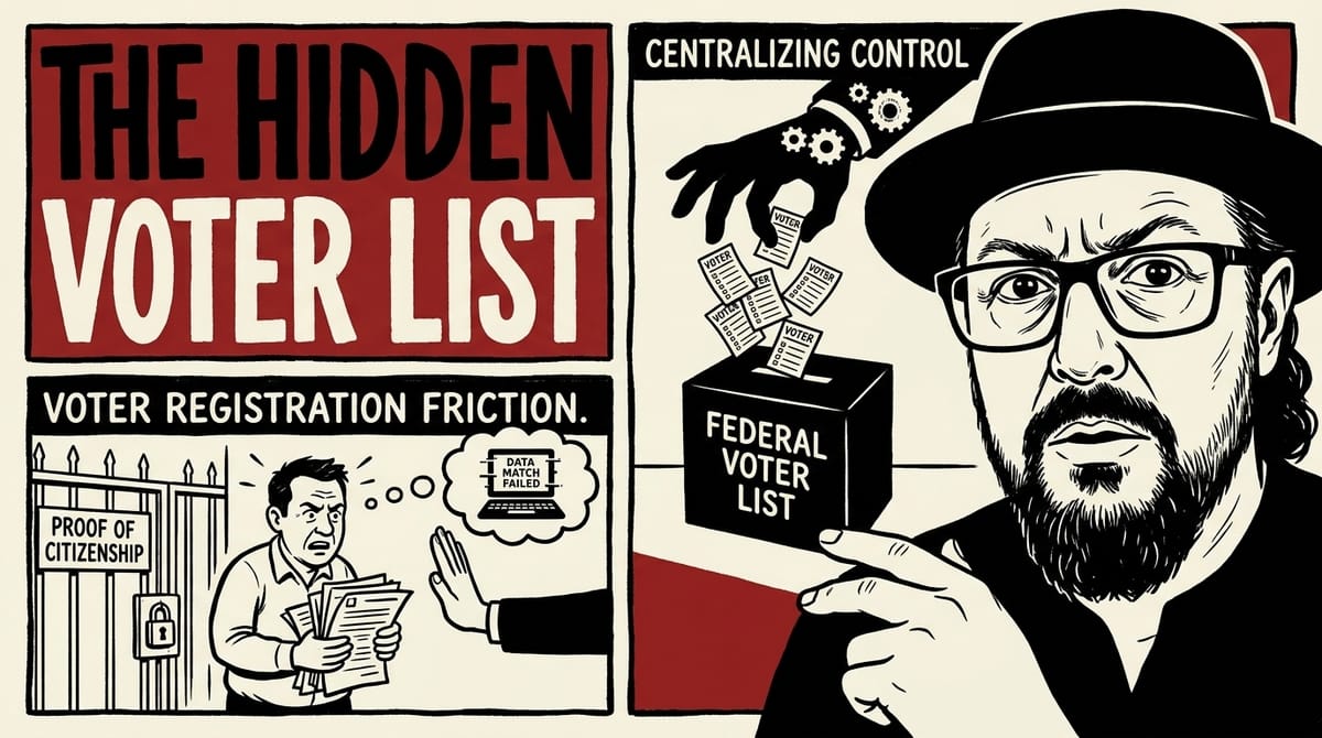 EPISODE 3: Who Actually Controls Your Voter Registration? — The SAVE Act, Part 3 of 3